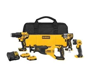 DEWALT XR 20V MAX Brushless 4-Tool Combo Kit - DCK479D2 **NEW** - Picture 1 of 14