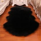 Long Hair Carpet Floor Protection Bedroom Mats Faux Fur Sheepskin Rug Soft Rugs