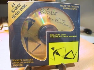 24K Gold CD DCC GZS-1052 Relaxin' with the Miles Davis Quintet Sealed Japan - Bild 1 von 3