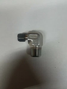 Parker® 1/4"" Rohr OD x 1/2"" NPT Stecker Rohr 90 ELBENSTECKER 316 Edelstahl - Bild 1 von 4