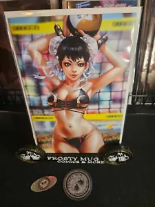 2024 Street Fighter Swimsuit Special #1 Black and Gold Derrick Chew - Picture 1 of 1