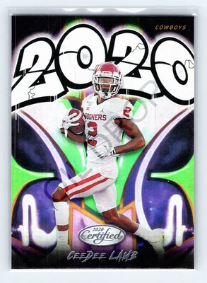 CeeDee Lamb 2020 Panini Certified Graffiti Rookie RC #2020-CL - Image 1 of 2