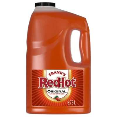 Frank's RedHot Original Cayennepfeffer scharfe Sauce, milchfrei, koscher, 1 Gal. - Bild 1 von 4