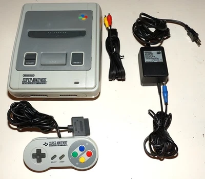 Super Nes Nintendo Snes console per videogiochi game pal - Immagine 1 di 4