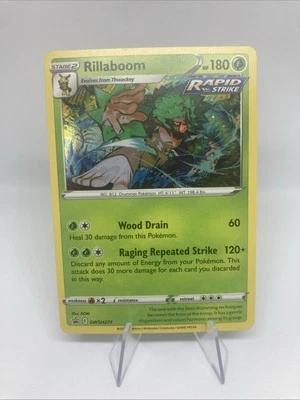Rillaboom SWSH277 SWSH: Sword & Shield Promo Cards Holo - Image 1 of 4