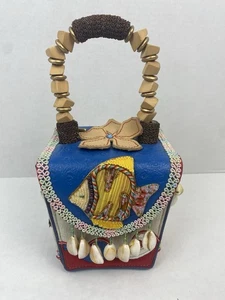 Vintage Mary Frances Beaded Sea Life Handbag - Picture 1 of 12