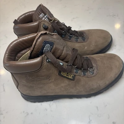 Женские винтажные туристические ботинки Vasque Skywalk Gore-Tex коричневая кожа размер 7,5 - Изображение 1 из 4