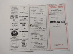 1948 Whitehall Theatre Worm's Eye View Ronald Shiner Diana Dors Jack Hobbs - Picture 1 of 2