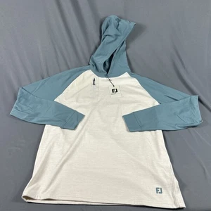 FootJoy Golf Pullover Hoodie Thermo Large Stone Polyester Spandex NWT MSRP $145 - Picture 1 of 6