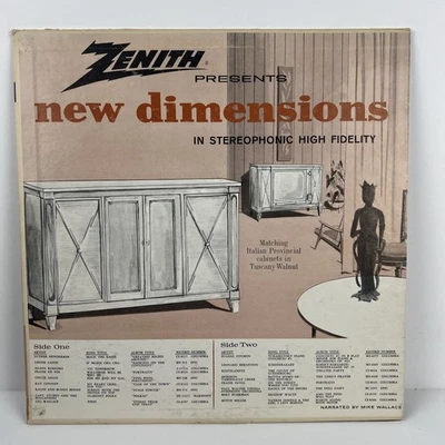 Zenith Presents New Dimensions In Stereophonic High Fidelity XSV 65597 Demo LP - Image 1 of 4