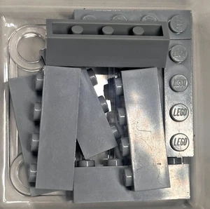 LEGO 1 x 4 Brick, Light Bluish Gray, 3010, QTY 10 Free Shipping - Picture 1 of 1