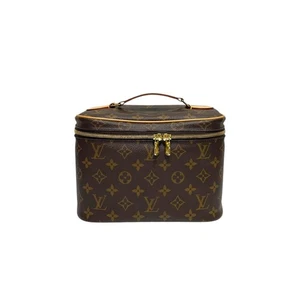 Louis Vuitton Monogram Nice BB Vanity Cosmetic Tote Bag M42265 139992785 - Picture 1 of 5