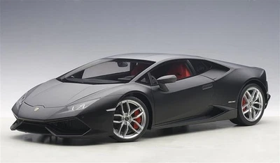 1:12 AUTOART Lamborghini Huracan Lp610-4 2014 Matt Black AA12096 - Immagine 1 di 2