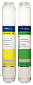 Pure Blue H2O Filters Stage 1 & Stage 2 Sediment Filter & Pre-Carbon (New) - Picture 1 of 1
