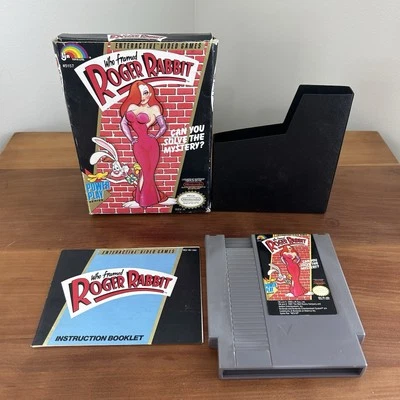 Who Framed Roger Rabbit - Nintendo NES (CIB) Complete In Box - Image 1 of 4