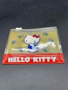 Hello Kitty SANRIO 1981 Vintage--mini Bag Zip Plastic  Rare New Old Stock #MG - Picture 1 of 3