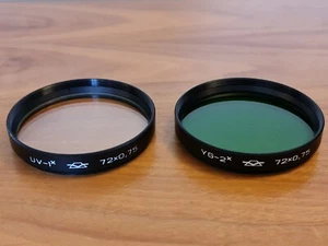 KMZ Krasnogorsk Zenit YG-2x und UV 72mm Filters - M1116 - Picture 1 of 3