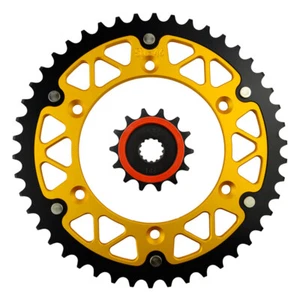 For Suzuki DRZ400 E/S/SM 2000-2024 RMZ250 2007-2021 14-46T Front Rear Sprockets  - Picture 1 of 1