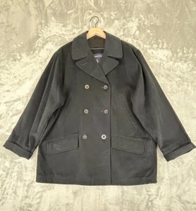 London Fog PEACOAT Men's 100% Cotton very good condition - Picture 1 of 11