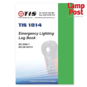 Libro de registro de iluminación de emergencia TIS 8184 - Imagen 1 de 2