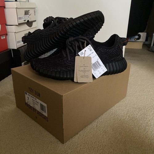 Yeezy Boost 350 Pirate Nero Taglia 7