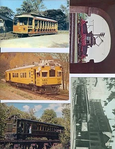 (5) Eisenbahn Elektro & Überland Postkarten, aus einem Nachlass, 1 gebraucht 4 ungebraucht  - Bild 1 von 2