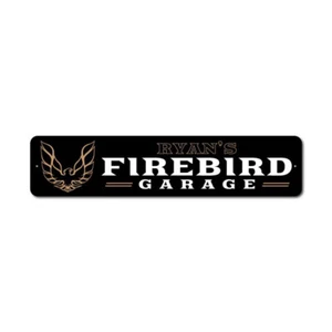 Letrero de garaje para pájaros de fuego dueño de automóvil placa de aluminio metal decoración de pared letrero de decoración de metal - Imagen 1 de 4