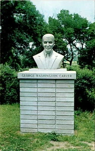 George Washington Carver National Monument: Hommage an Innovation.! postkarte - Bild 1 von 2
