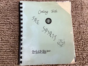 Kochen mit dem Geist Vintage Holy Spirit Kirche San Antonio Texas Kochbuch - Bild 1 von 3