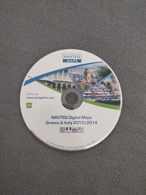 CD Navigation OPEL CD70 Navi BMW MK1 2 3 4 Map CD ITALIA GREECE 2013/2014 - Bild 1 von 2