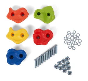 Klettersteine Klettergriffe Sets Spielturm Kletterwand Bouldergriffe 5 - 20Stck. - Bild 1 von 8