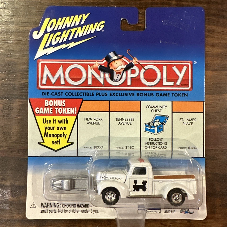 2001 Johnny Lightning Monopoly Vintage 1933 Willys Bonus Game Token 1 64