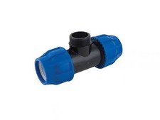Tee 90° Maschio Compressione Irrigazione Tubo 3vie