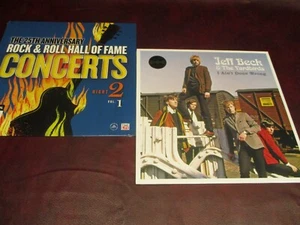 JEFF BECK YARDBIRDS VERIFIED AIN'T DONE AUDIOPHILE 180GRAM + ROCK HALL FAME LPS - Picture 1 of 1