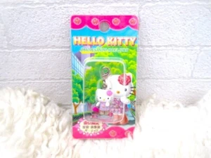 HELLO KITTY VINTAGE KEYCHAIN ZIPPER MASCOT CHARM GOTOCHI HARAJUKU OMOTESANDO - Picture 1 of 2