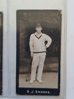 F & J Smith, Cricketers (1912) 1St Series Set Of 50 ,  S J Snooke , #15