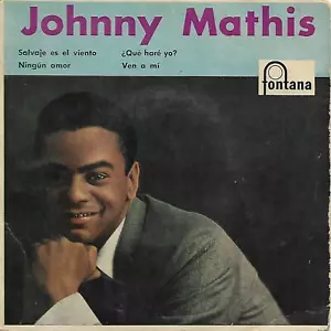 JOHNNY MATHIS EP Spain 1958 Wild is the wind +3 - Picture 1 of 1