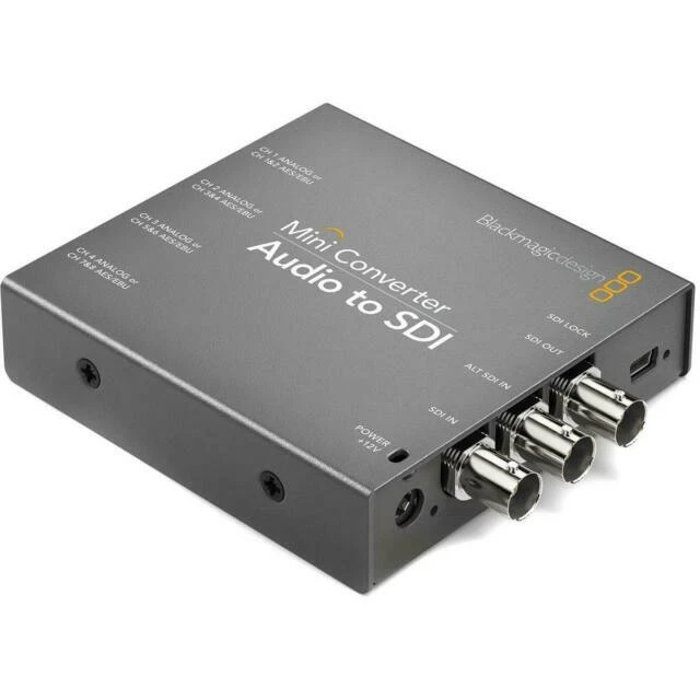 Blackmagic Design Audio to SDI Mini Converter - CONVMCAUDS2 - Image 1 of 1