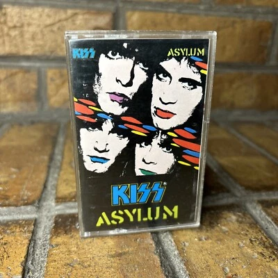 KISS Asylum 1985 ✅ Cassette Tape Paul Stanley GLAM/HAIR METAL Classic Rock RARE - Image 1 of 4