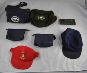 Lot of 7 Grandpa Collectibles Fanny Pack Bag Hats Good Sam United Airlines o1y22 - Picture 1 of 1
