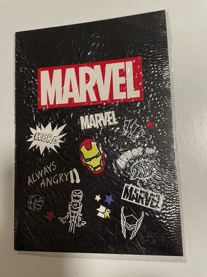 Marvel Iron Man Stitch Bound Book 32 páginas, 5,5 x 8,5, Miniso, Nuevo en Paquete Foto 1 de 3