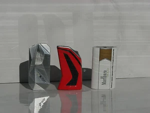 Lote 3 encendedores Marlboro metal usados cigarrillos raros  - Imagen 1 de 4