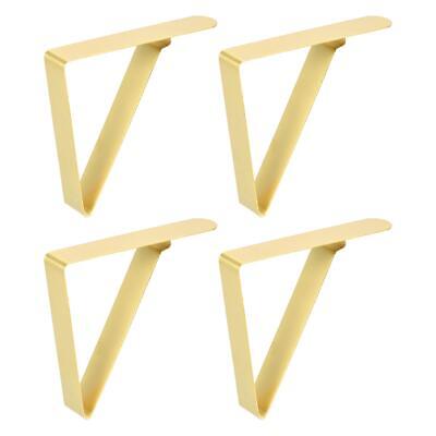 Tablecloth Clips 83mm X 73mm 430 Stainless Steel Table Cloth Holder Gold 12 Pcs • 20.62£