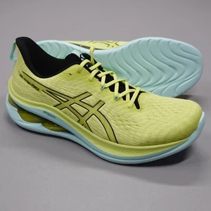ASICS Gel Kinsei Max Glow Yellow Black Men's Size 14 - Picture 1 of 9