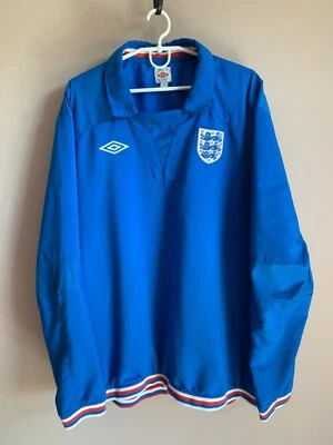England Training Drill Top Football Sweatshirt Umbro Soccer Size XXL - Image 1 of 4