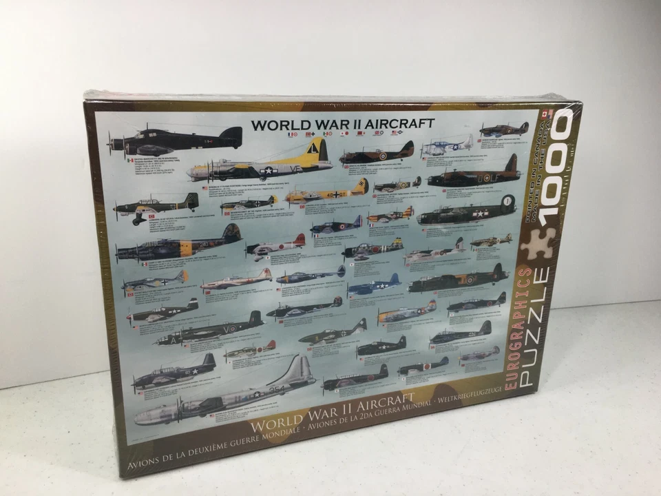 - Eurographics Inc WWII Aircraft 1000 Pcs - Ages 13 | 1 players