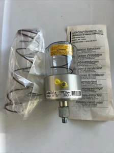 LUBESITE 360 Refillable Grease Feeder, 6 Oz 6Y737 New Open Box - Picture 1 of 10