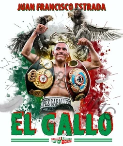 Juan Francisco Estrada 4LUVofBOXING Poster New Boxing wall art El Gallo - Picture 1 of 4