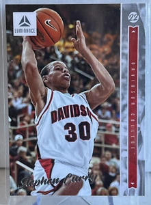 2022-23 Panini Chronicles Luminance Stephen Curry Davidson Wildcats #21 - Picture 1 of 2
