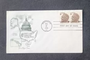 US FDC # 1305 Franklin D. Roosevelt 1968. - Picture 1 of 6